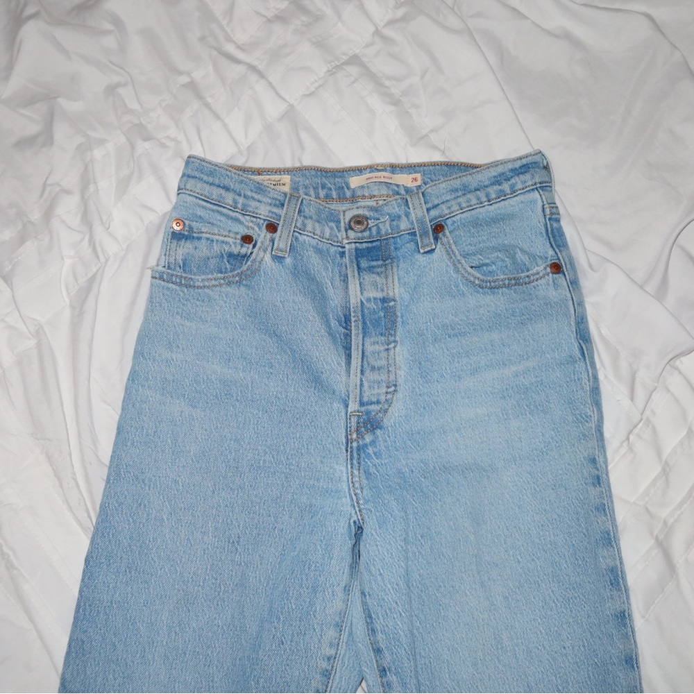Levi’s Ribcage Bootcut Jeans - Light Wash
